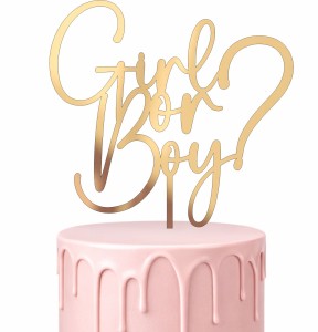 Topper Girl or Boy ? Baby shower bociankowe