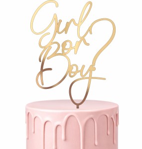 Topper Girl or Boy ? Baby shower bociankowe
