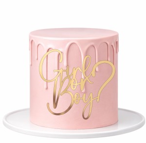 Dekor na tort Girl or Boy? Baby Shower
