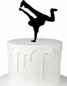 Topper na tort tancerz Hip Hop Break dance