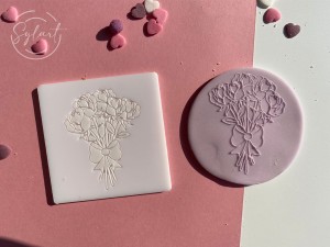 STEMPEL BUKIET KWIATÓW