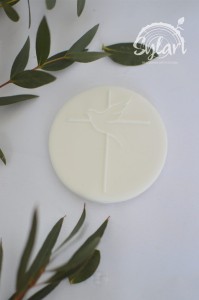 STEMPEL KRZYŻ Z GOŁĘBICĄ