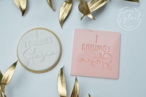 STEMPEL I KOMUNIA ŚWIĘTA PERSONALIZOWANY