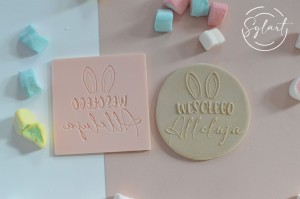 STEMPEL WESOŁEGO ALLELUJA Z KRÓLICZKIEM