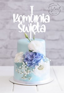 TOPPER I KOMUNIA ŚWIĘTA CZCIONKA 3