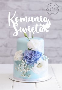 TOPPER KOMUNIA ŚWIĘTA Z GOŁĘBICĄ