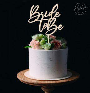 TOPPER BRIDE TO BE CZCIONKA 1