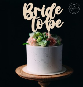 TOPPER BRIDE TO BE CZCIONKA 4
