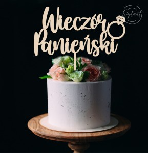 TOPPER WIECZÓR PANIEŃSKI CZCIONKA 2