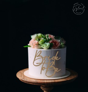 DEKOR BRIDE TO BE CZCIONKA 1